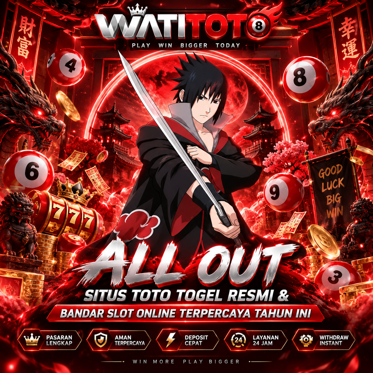 Thumbnail 1 of 3, Poster, WATITOTO ♨️ All Out Situs Toto Togel Resmi & Bandar Slot Online Terpercaya Tahun Ini Made By WATITOTO.